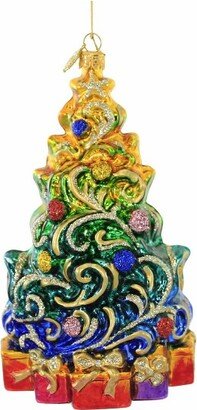 Huras Family Huras Tree Of Pride Glass Ornament Equality Rainbow Khf858