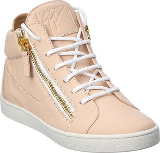 Brek Leather High-Top Sneaker