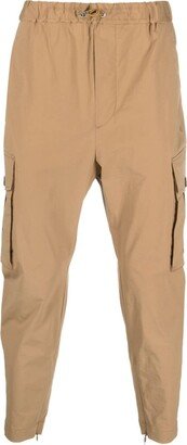 Drawstring Tapered Trousers-AS