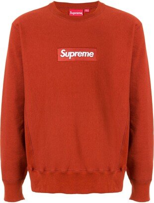 Box Logo cres-neck sweatshirt