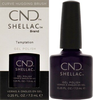 Shellac Nail Color - Temptation by for Women - 0.25 oz Nail Polish