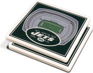 NFL New York Jets 3D Stadium View Coaster