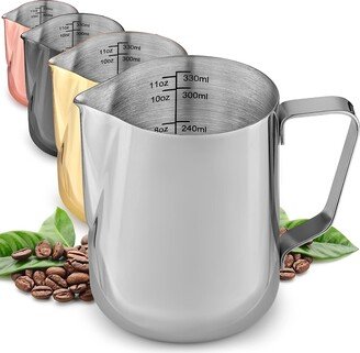 12oz Stainless Steel Milk Frothing Pitcher