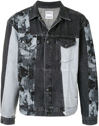 Patchwork Denim Jacket-AC