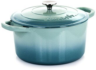 Crockpot Artisan 2Pc 7Qts Enamled Cast Iron Dutch Oven