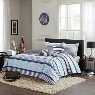 Gracie Mills Paul 4 Piece Coverlet Set - Twin Xl