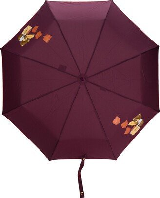 Teddy Bear-motif compact umbrella-AB