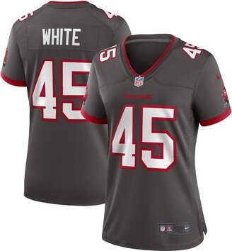 Women's Devin White Pewter Tampa Bay Buccaneers Game Jersey