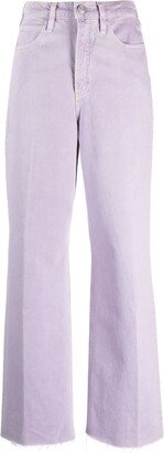 High-Rise Wide-Leg Jeans-AK