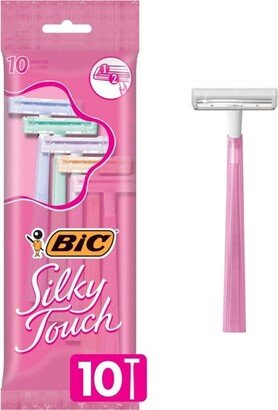 BiC Silky Touch Twin Blade Razor for Women - 10ct