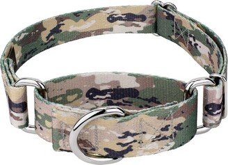 Country Brook Petz Mountain Viper Camo Martingale Dog Collar (1 Inch, Extra Large)