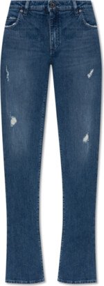 Distressed Jeans - Blue-AA