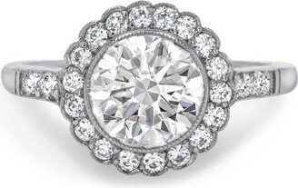 Pragnell Vintage Platinum Diamond Ring