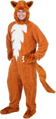 HalloweenCostumes.com X Large Adult Fox Costume, White/Orange
