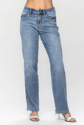 Judy Blue High Rise Dad Jeans In Blue