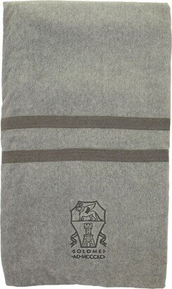 Cotton Beach Towel With Monile-AA