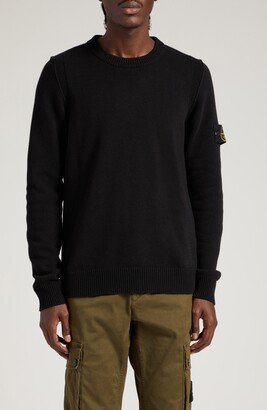 Crewneck Wool Blend Sweater