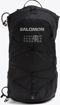 Zaino Black nylon backpack MM6 x Salomon