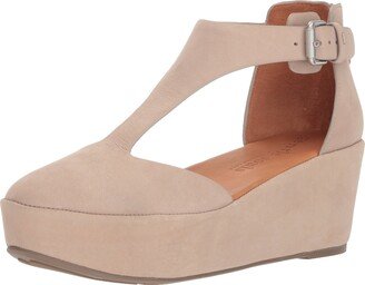 Gentle Souls by Kenneth Cole Women's Nydia Platform Wedge with T-Strap