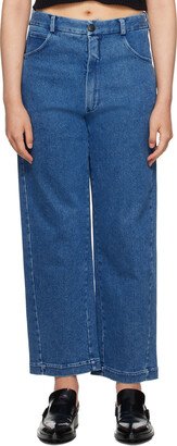 Cordera Indigo Straight-Leg Jeans