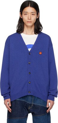 Blue Paris Boke Flower Cardigan