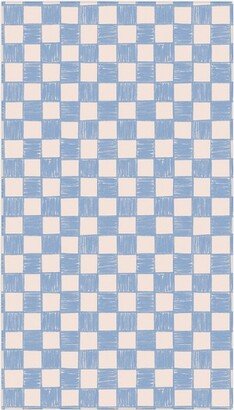 Schatzi Brown Alice Check Powder - Tablecloth