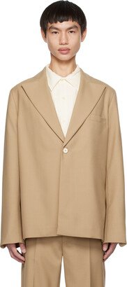 Tan Power Blazer