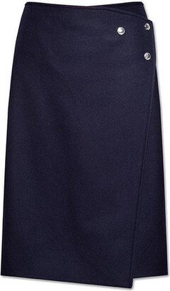 Warpy Style Midi Skirt