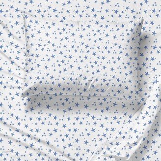 Saturday Park Light Blue Stars Full Sheet Set