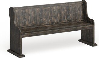 The Gray Barn Brees Aged Wood Dining Bench