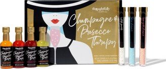 Thoughtfully Cocktails, Champagne and Prosecco Therapy Cocktail Mixer Gift Set (Contains No Alcohol)