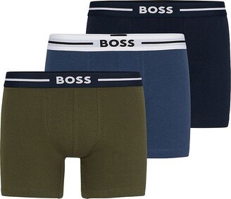 Three-Pack Of Stretch-Cotton Boxer Briefs-AA