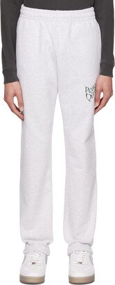 Gray Warped Lounge Pants