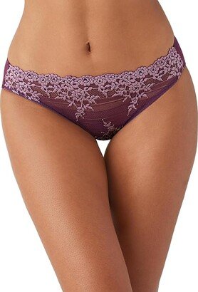 Embrace Lace Bikini (Italian Plum/Valerian) Women's Underwear