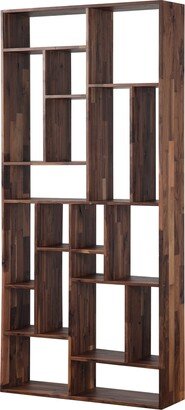 Aurelle Home Lakewood Storage Shelf Solid Wood