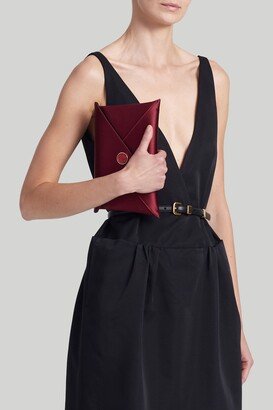 'Medallion' Envelope Clutch Satin