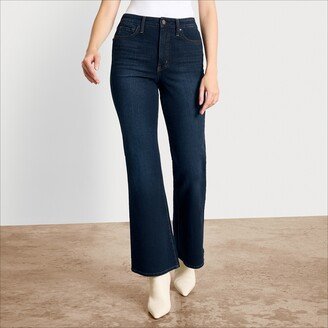 High Rise Bay Flare Denim