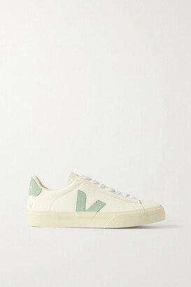 Net Sustain Campo Suede-trimmed Leather Sneakers - White