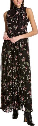 Tie Front Bodice Maxi Dress