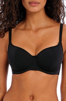 Jewel Cove Underwire Sweetheart Padded Bikini Top