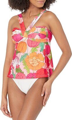 Sunny Bloom Tankini Top (Multi) Women's Swimwear