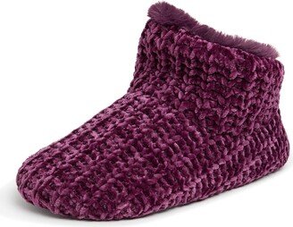 Women's Chenille Bootie Slipper