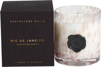 Zodax 11 oz. Opal Glass Candle Rio de Janeiro