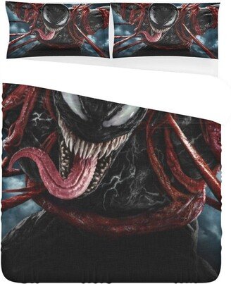 Venom Bedding Set Pillow Cases Duvet Cover Super Hero Birthday Gifts Christmas