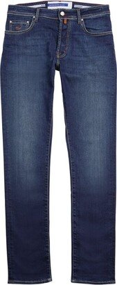 High-Rise Slim Jeans-AB