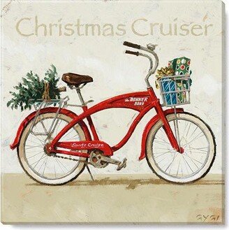 Sullivans Darren Gygi Christmas Cruiser Canvas, Museum Quality Giclee Print, Gallery Wrapped, Handcrafted in USA 14