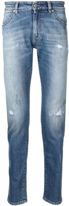 PT Torino Distressed Slim-Cut Jeans