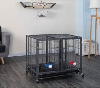 37 Heavy Duty Stackable Dog Crate NY-37