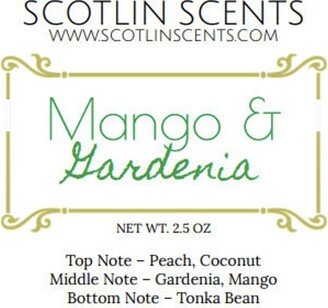 Mango & Gardenia | Strong Scented Wax Melts Gift Ideas Tarts