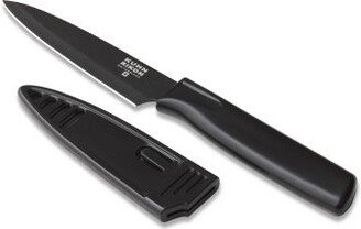 4-Inch Nonstick Colori Paring Knife Black